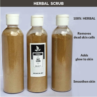 Organic Herbal Scrub